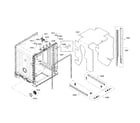 Bosch SHE3AR55UC/18 frame & cavity diagram