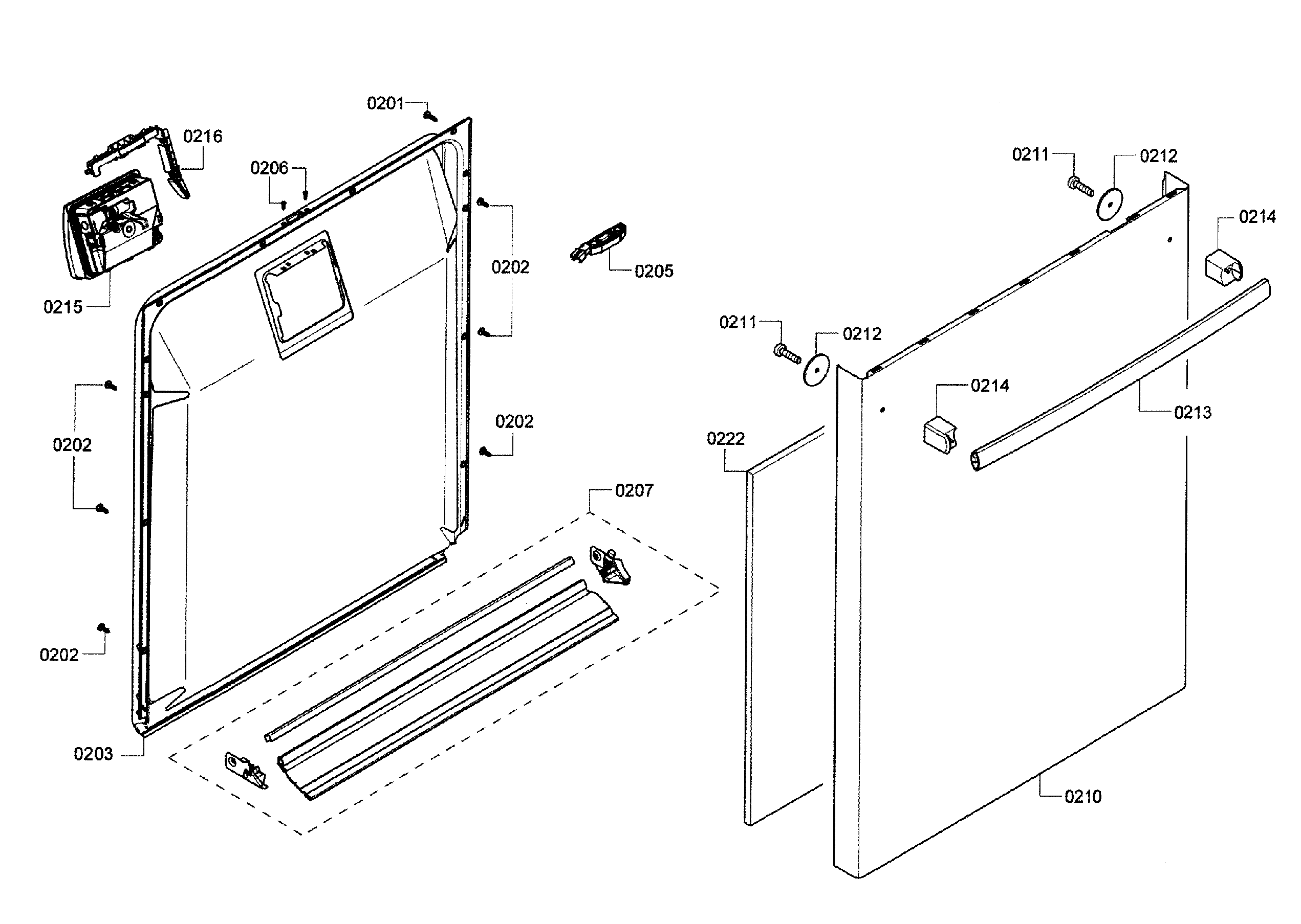 Door assy