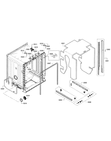 Frame & cavity