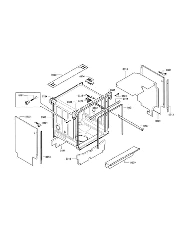 Frame & cavity