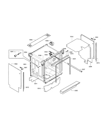 Frame & cavity