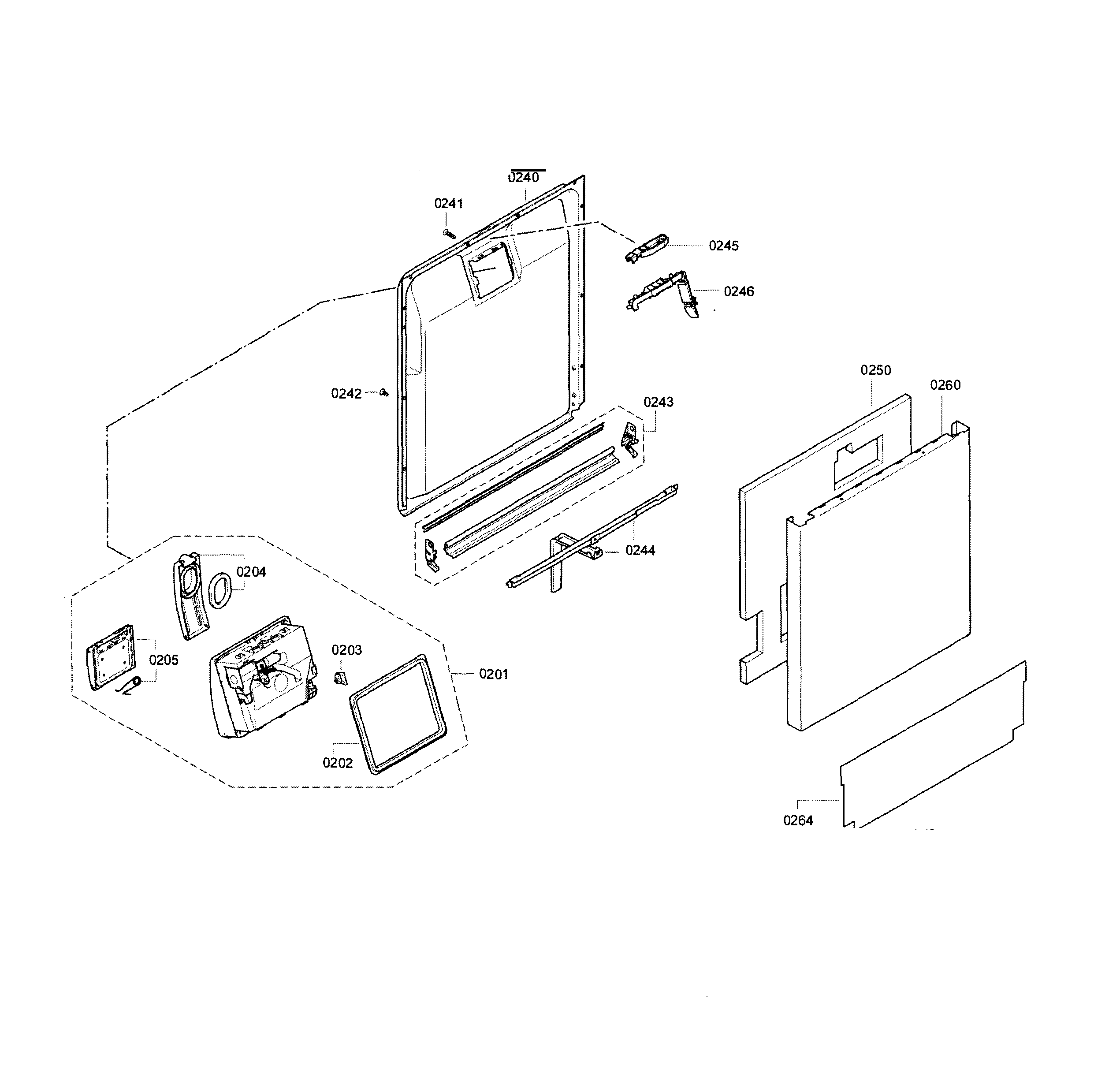 Door assy