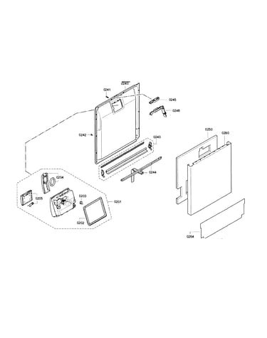 Door assy