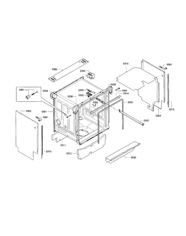 Frame & cavity