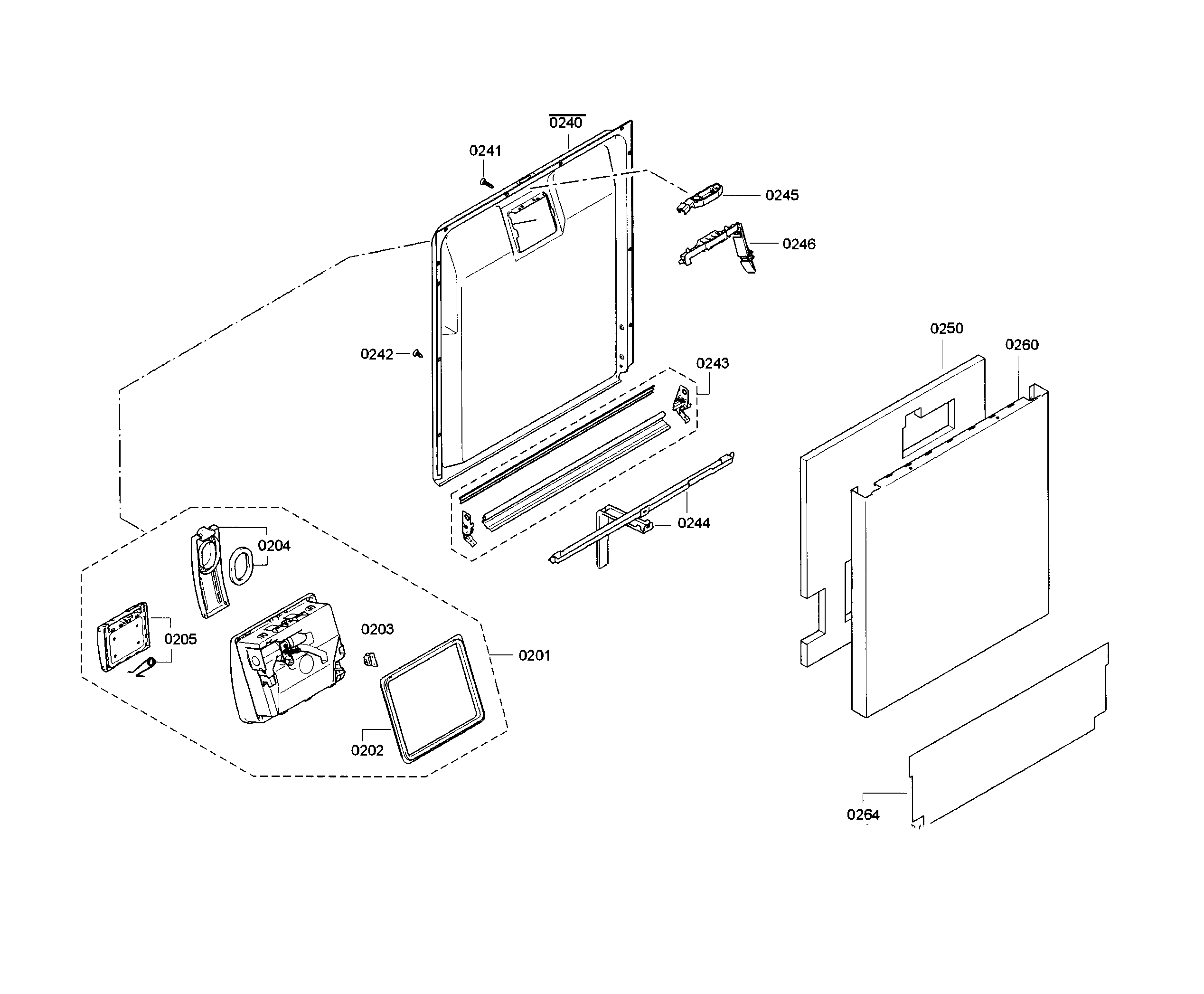 Door assy