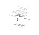Fisher & Paykel OR30SDPWSX1-88661-A hob top diagram