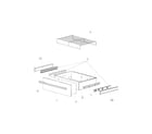 Fisher & Paykel OR30SDPWSX1-88661-A drawer diagram