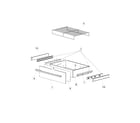Fisher & Paykel OR30SDPWGX1-88659-A drawer diagram