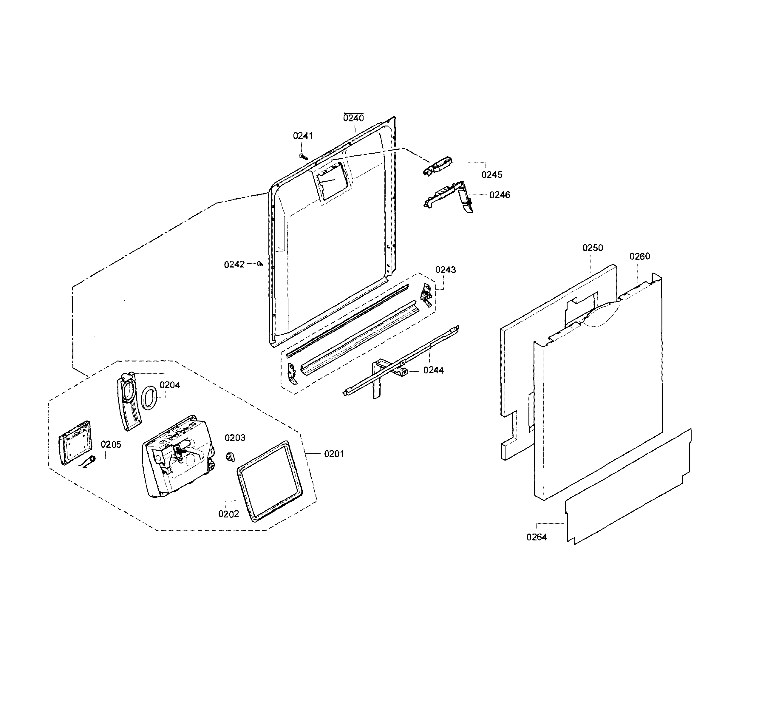 Door assy