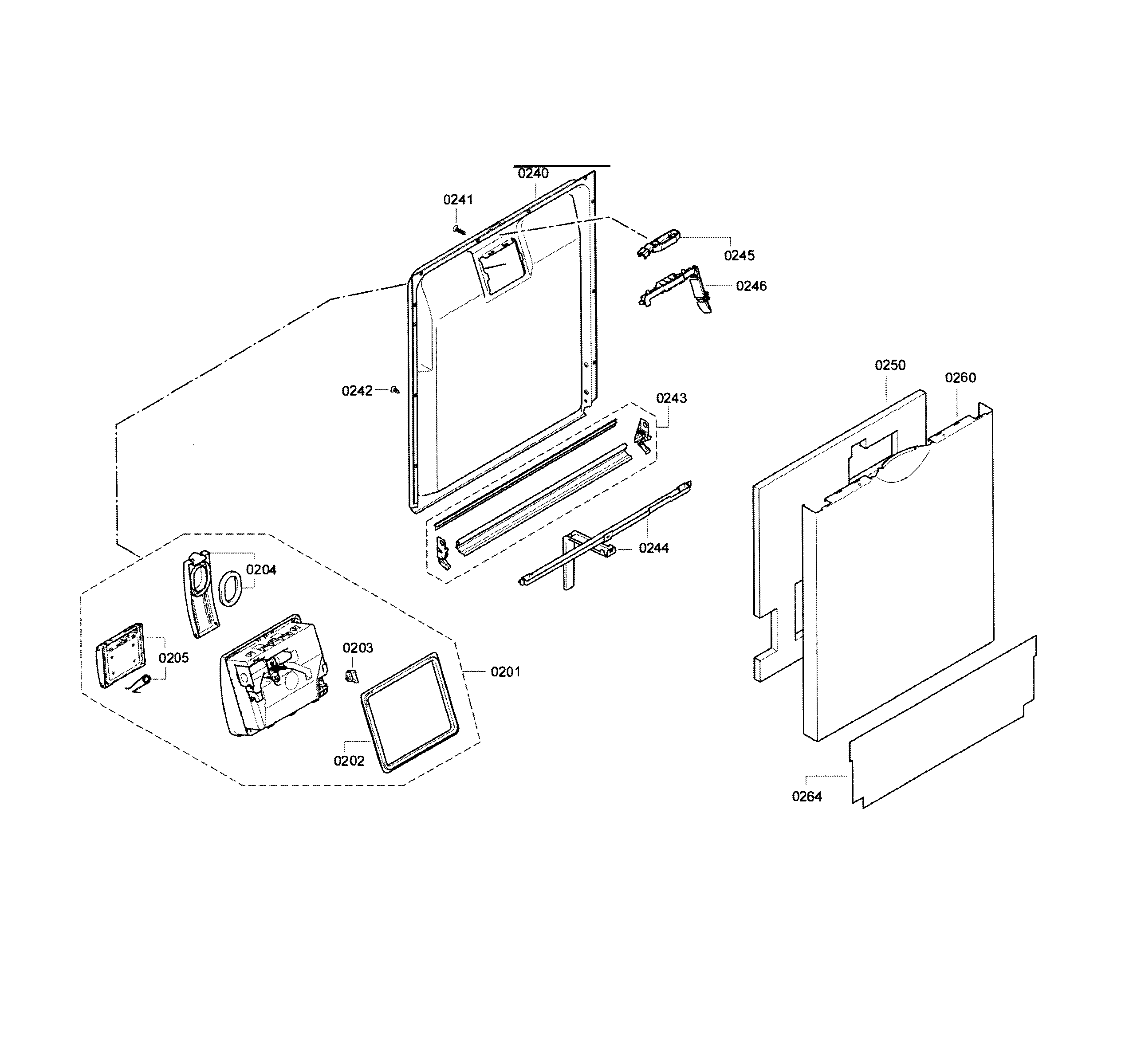Door assy