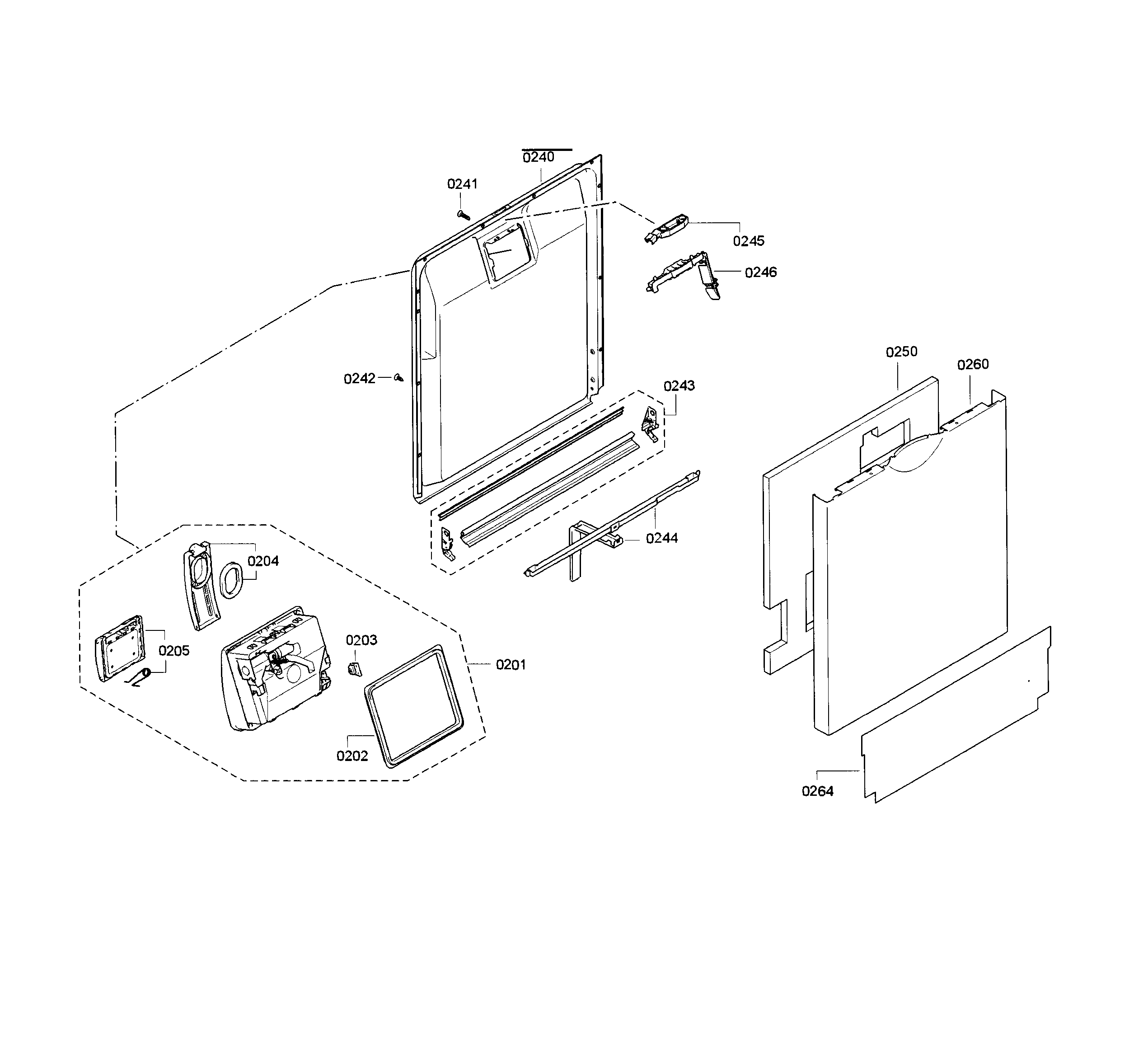 Door assy
