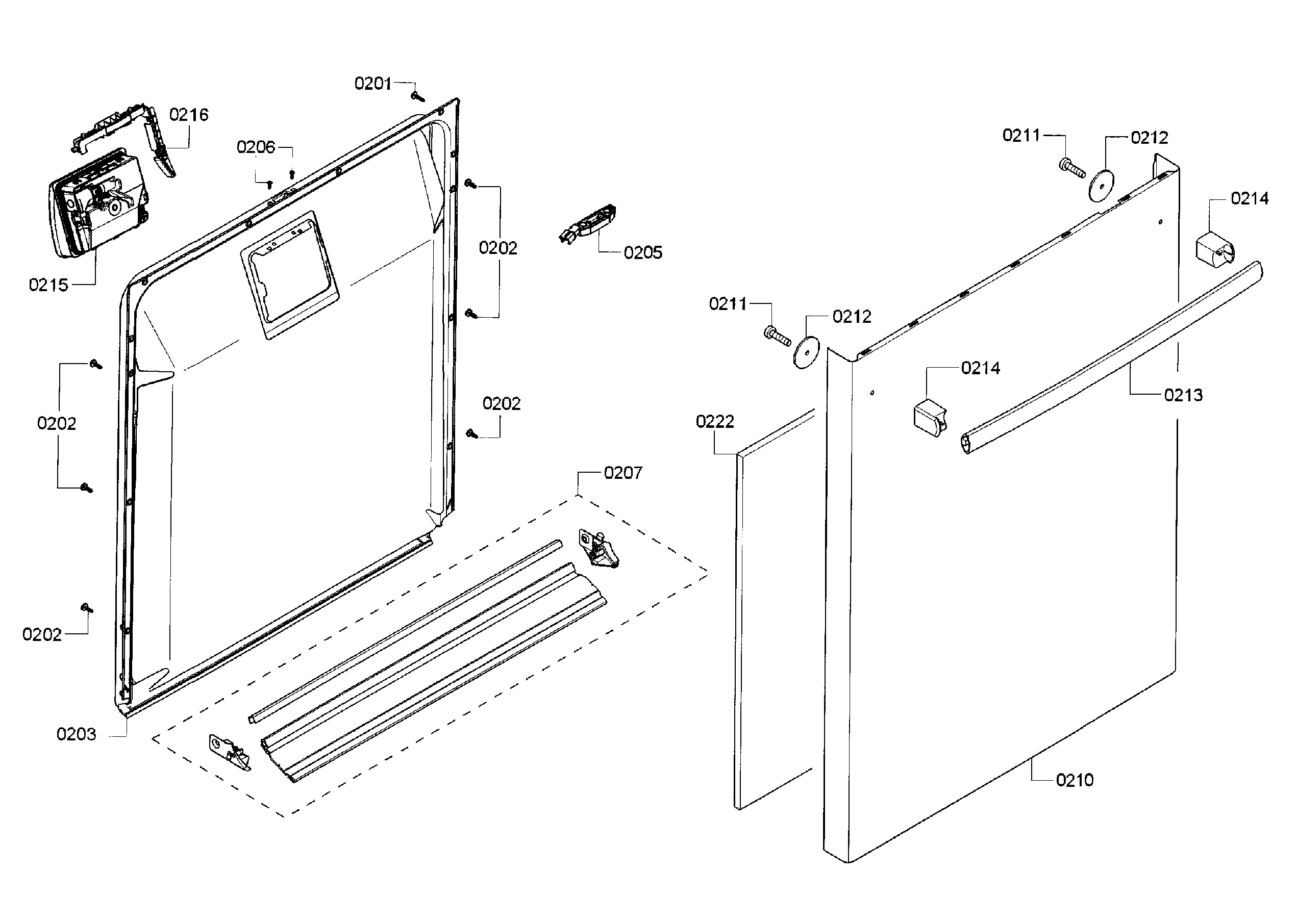 Door assy