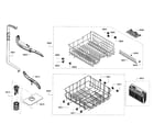 Bosch SHX3AR55UC/17 rack assy diagram