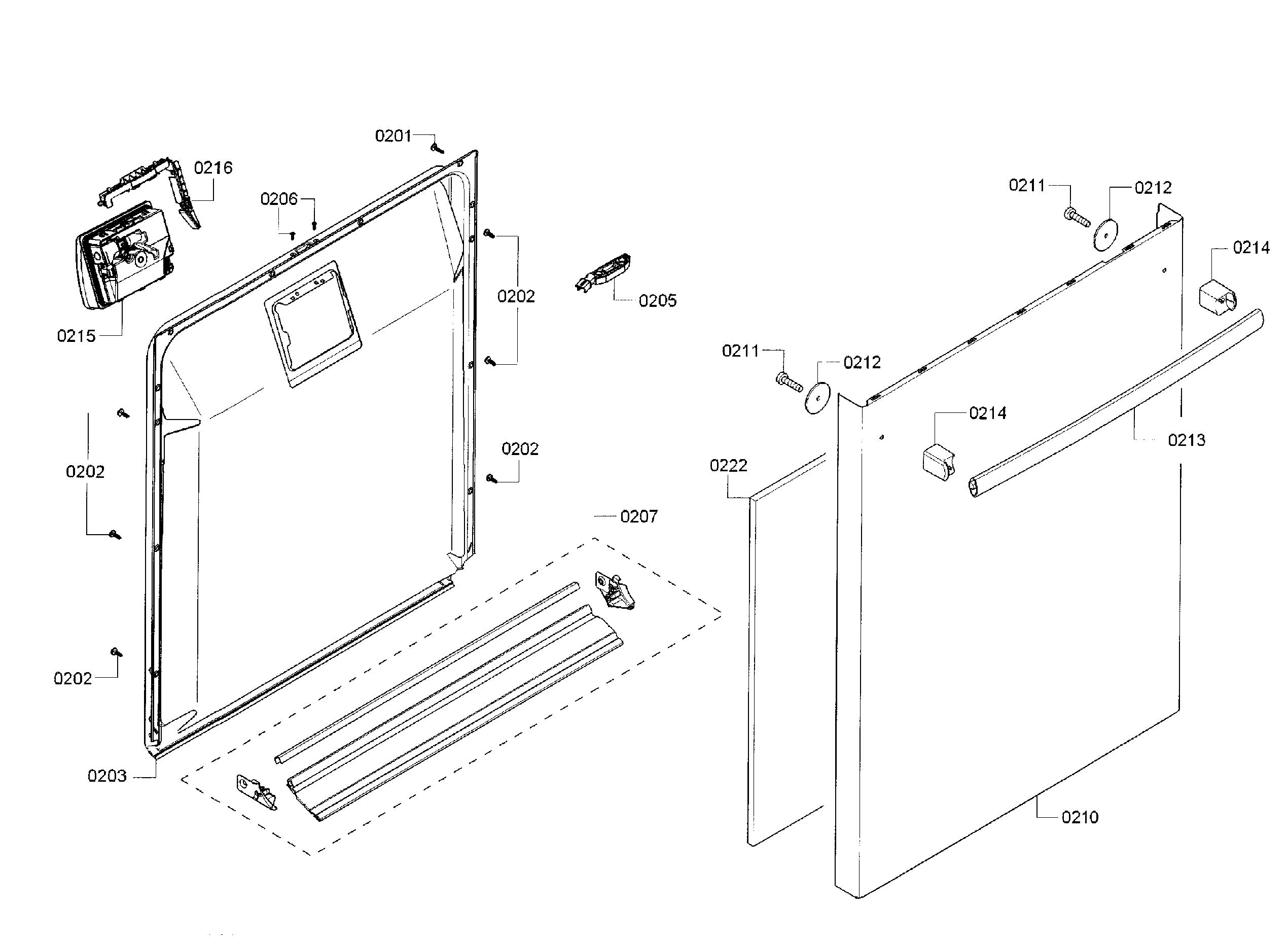Door assy