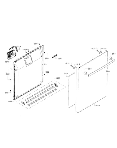 Door assy