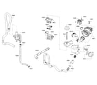 Bosch SHX3AR55UC/18 pump assy diagram