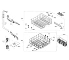 Bosch SHX3AR55UC/18 rack assy diagram