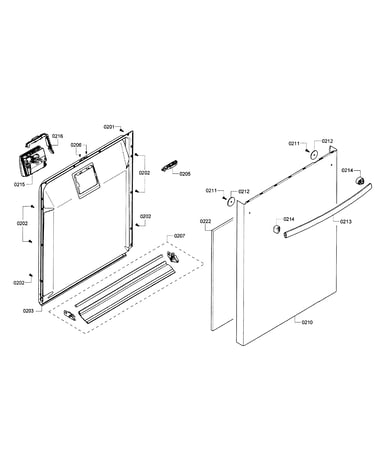 Door assy