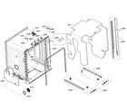 Bosch SHX3AR56UC/12 cavity & frame diagram