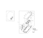 Samsung DV5471AEP/XAA-02 duct heater diagram