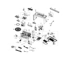 Samsung ME21H9900AS/AA-00 main assy diagram