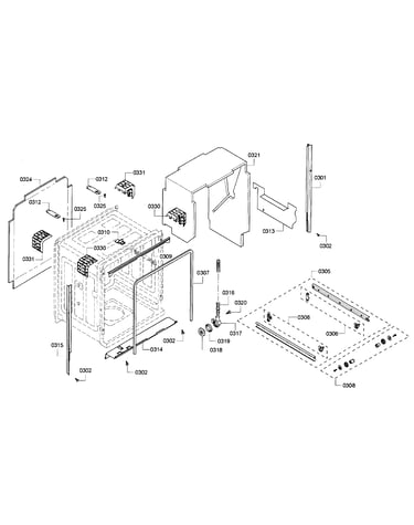 Frame & cavity