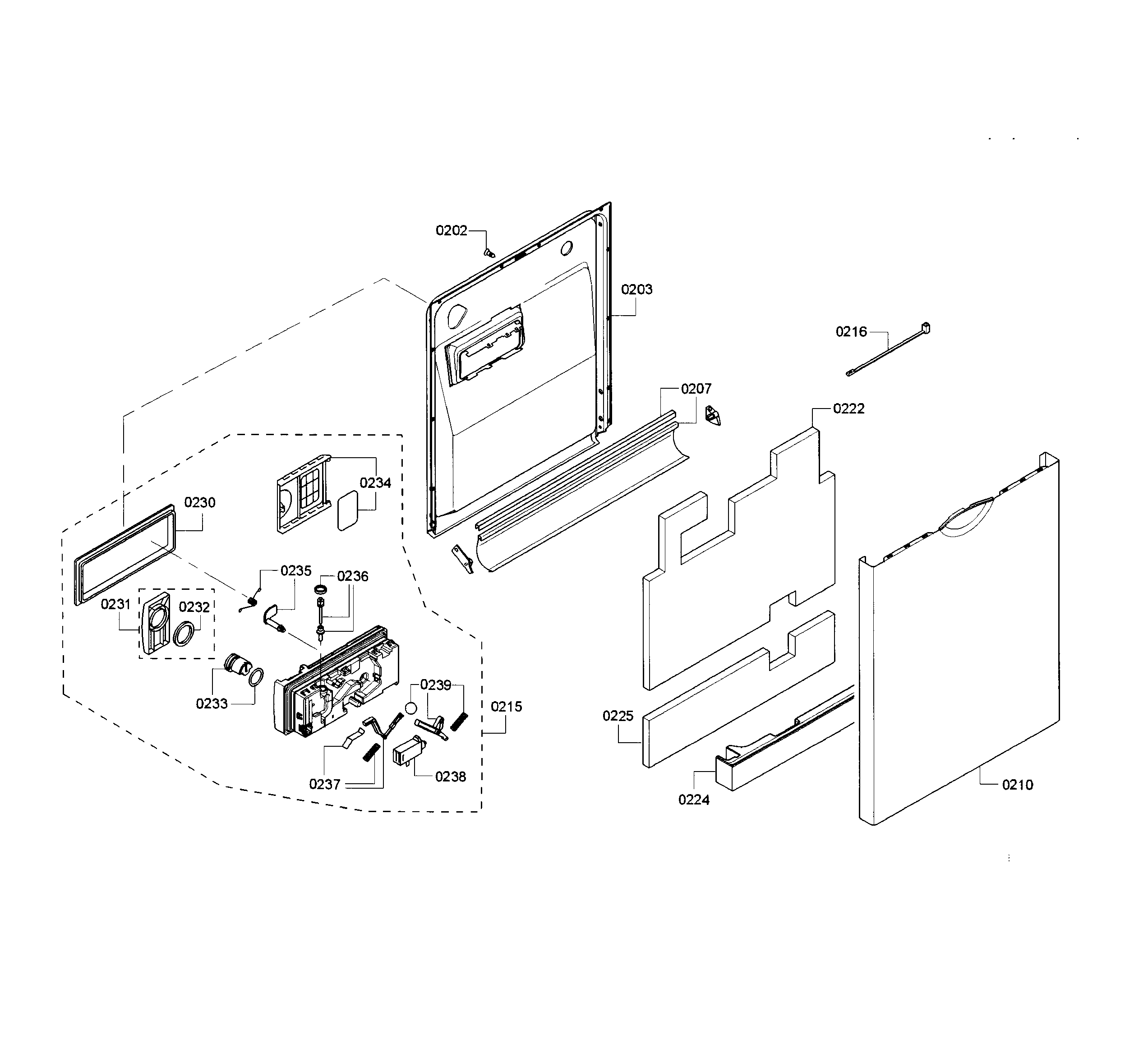 Door assy