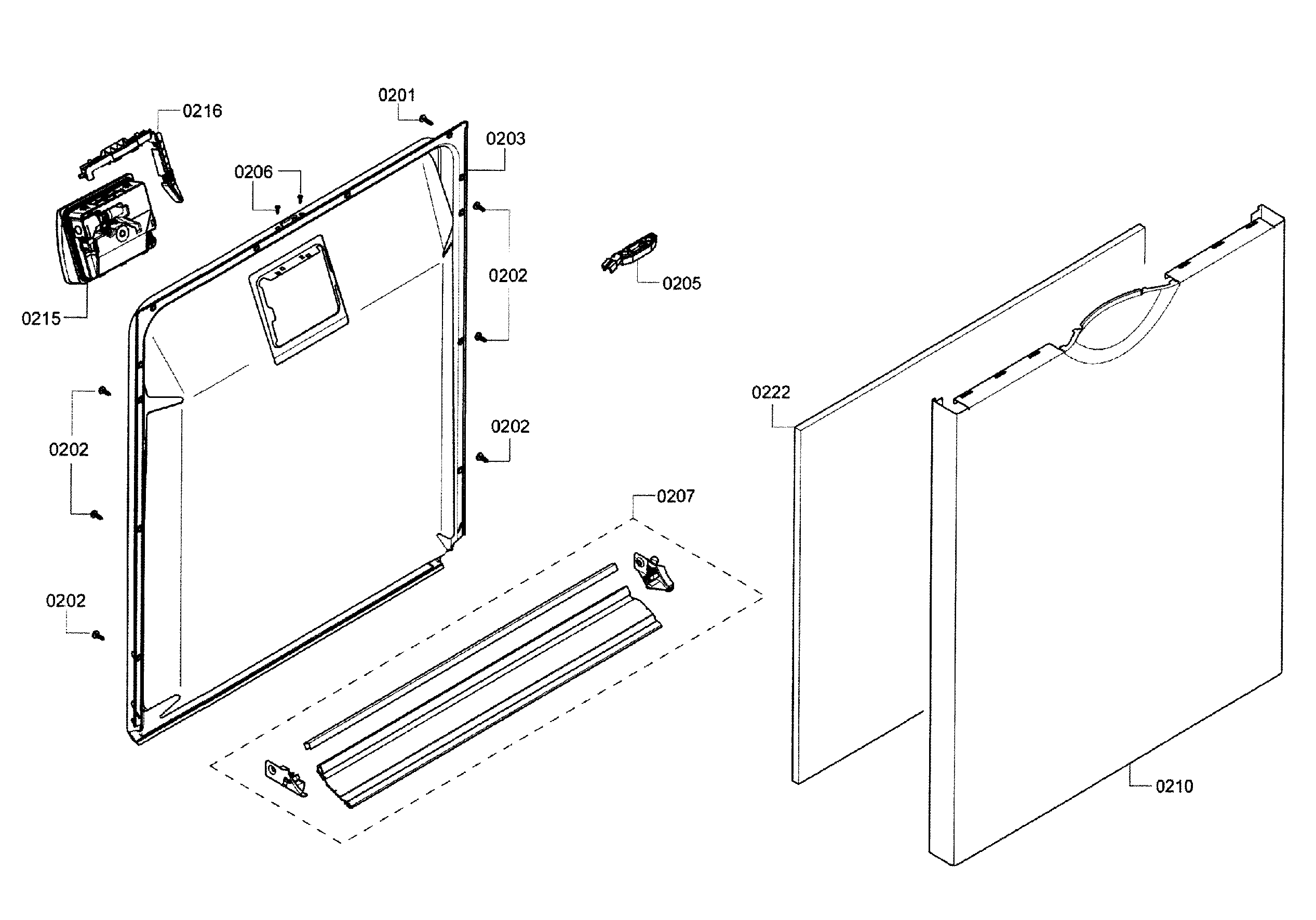 Door assy