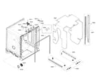Bosch SHE3AR56UC/12 cavity & frame diagram