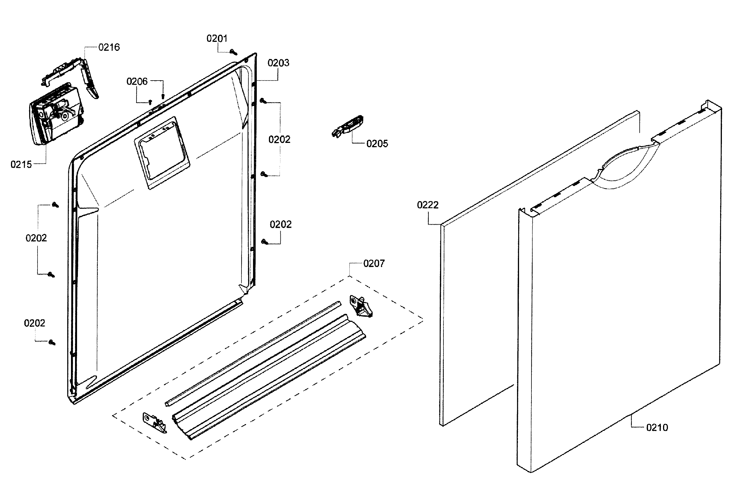 Door assy