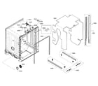 Bosch SHE3AR56UC/16 cavity & frame diagram
