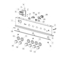 Fisher & Paykel OR30SDBMX1-88662-A control panel diagram