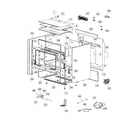 Fisher & Paykel OR30SDBMX1-88662-A chassis diagram
