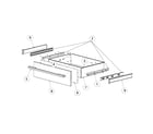 Fisher & Paykel OR30SDBMX1-88662-A drawer diagram
