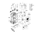 Samsung RF26HFPNBSR/AA-00 cabinet diagram