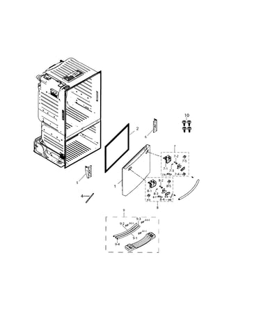 Door-freezer