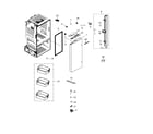 Samsung RF26HFPNBSR/AA-00 fridge door l diagram