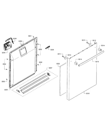 Door assy