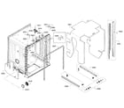 Bosch SHX3AR75UC/19 cavity & frame diagram