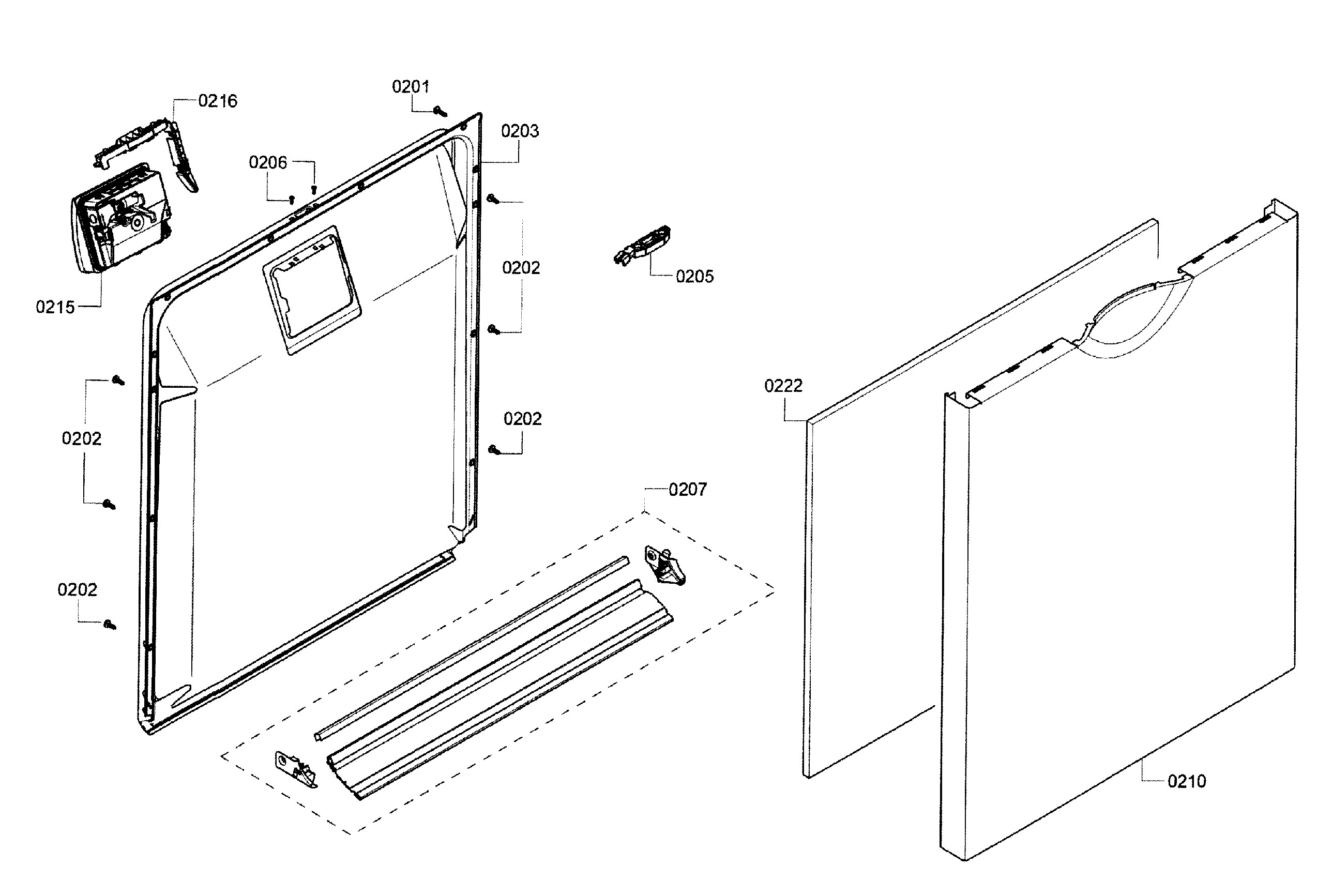 Door assy