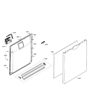 Door assy