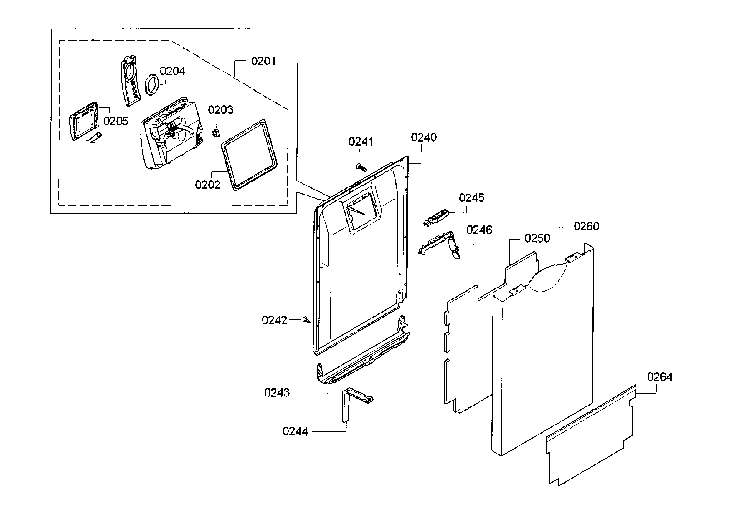 Door assy