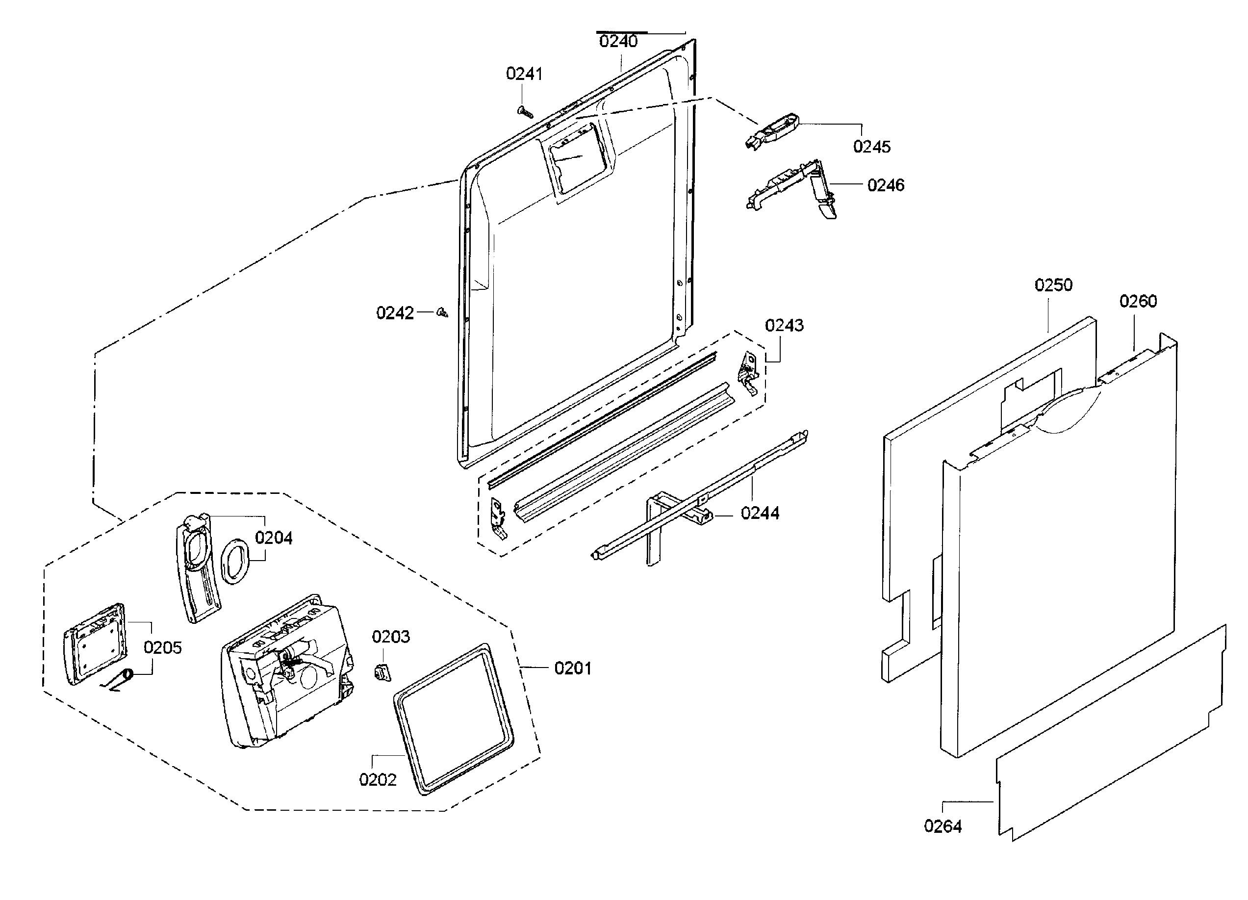 Door assy