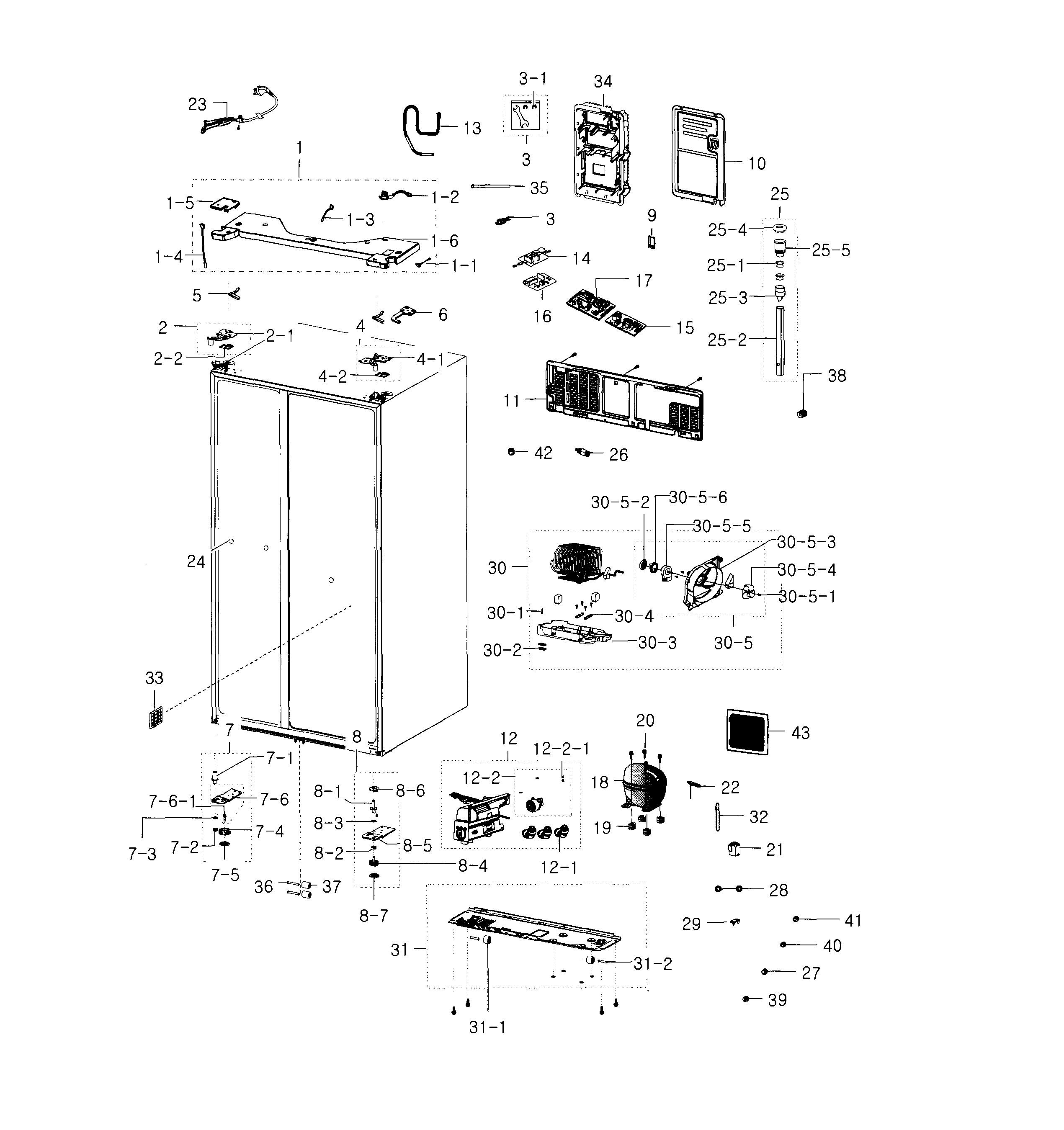 Cabinet assy