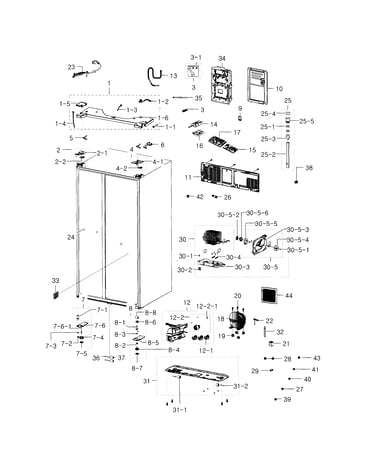 Cabinet assy