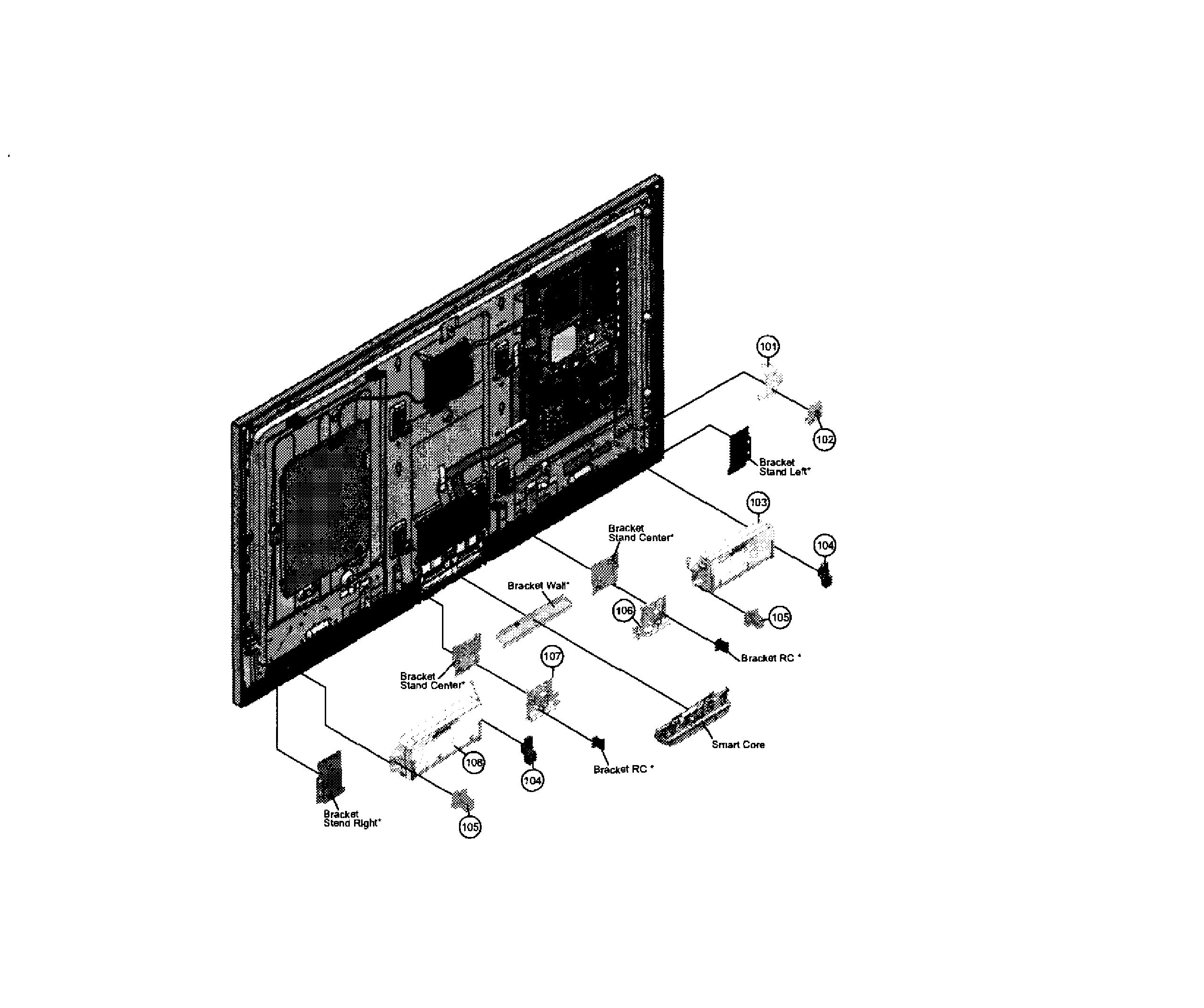 Speakers assy