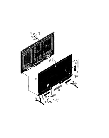 Rear cabinet