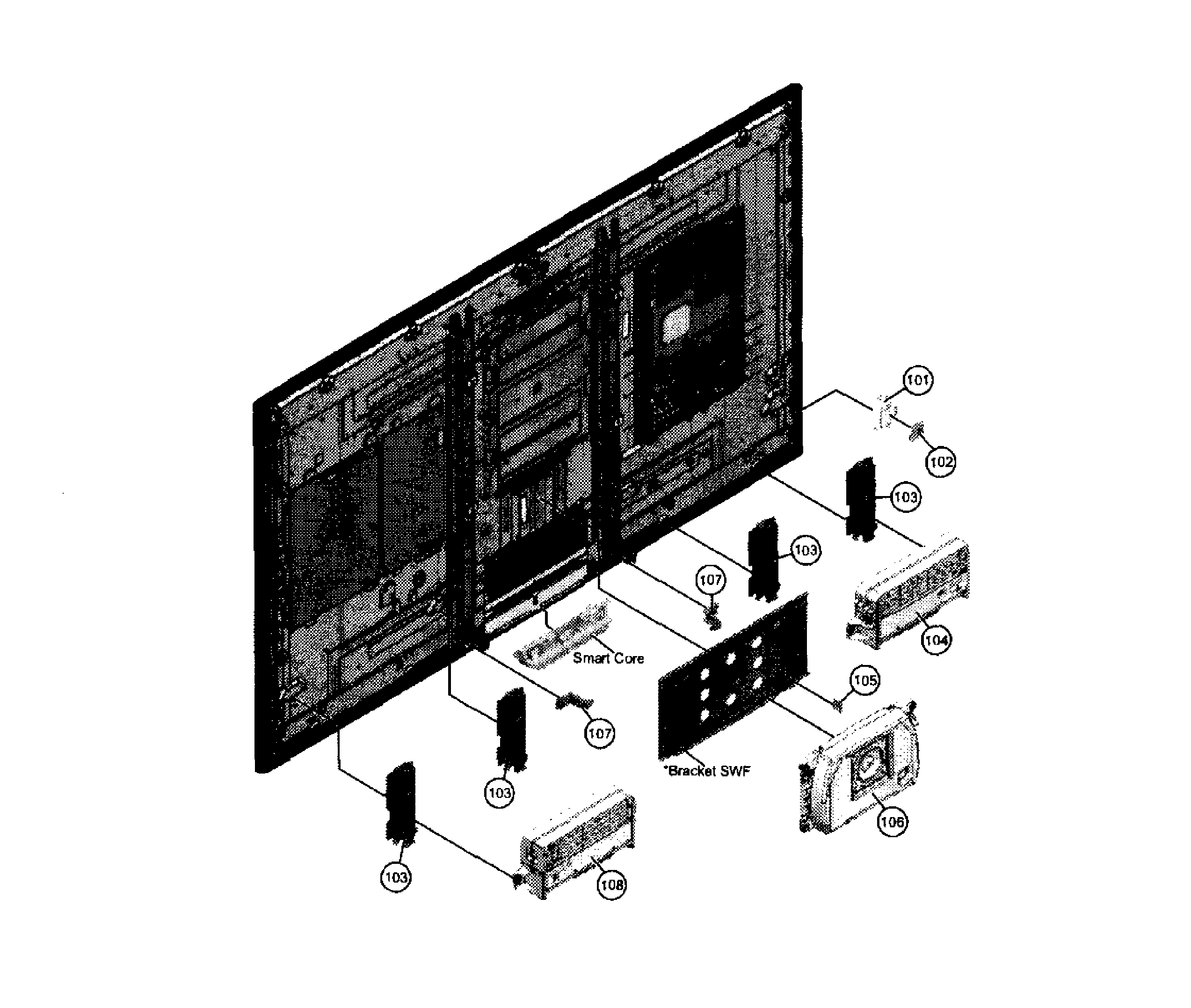 Speakers assy