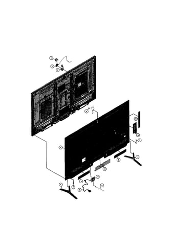 Rear cabinet