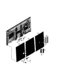 Rear cabinet
